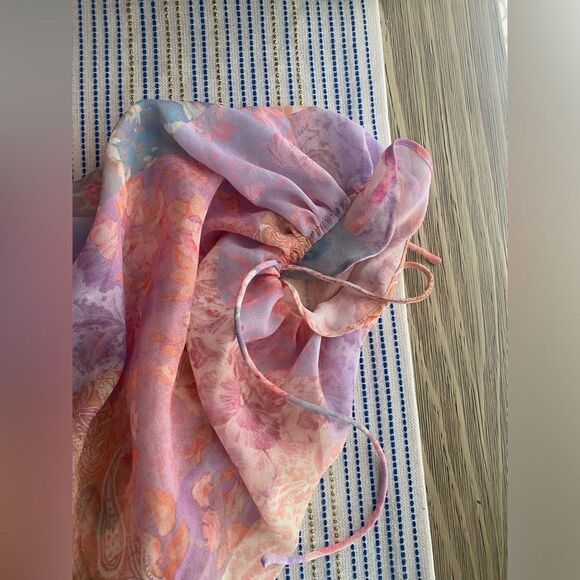 For love and lemons light multicolored dress with rods on the top part size XS - Picture 16 of 16